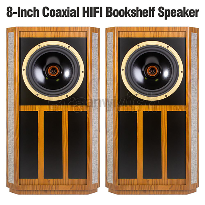 Audio Music Generator - 8 Inch 300W Coaxial Bookshelf Speakers