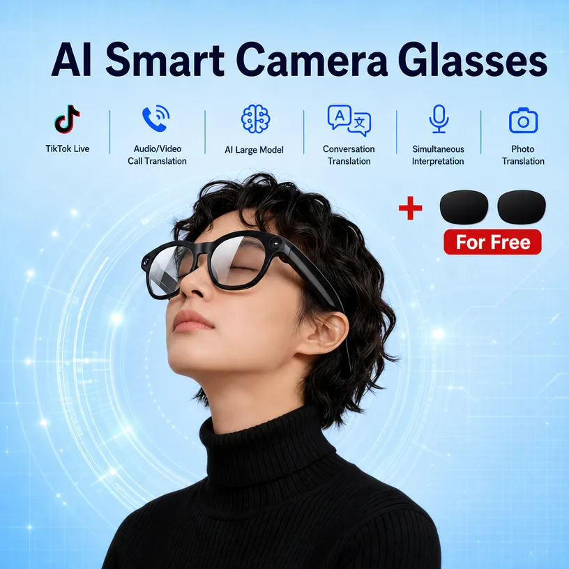 AI Smart Shooting Glasses, Sup - огляд і ціна Audio Music Online