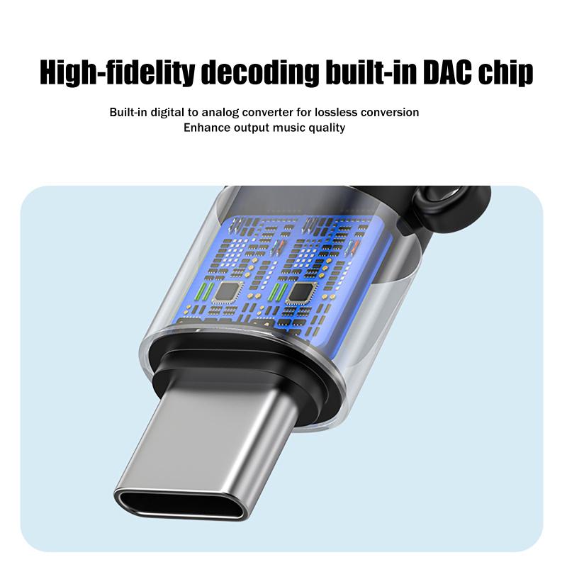 Type C to 3.5mm Jack DAC Decod - огляд і ціна Audio Music Online