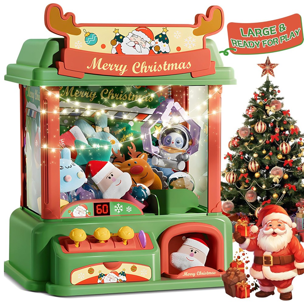 Christmas Claw Machine For Kid - огляд і ціна Audio Music Maker