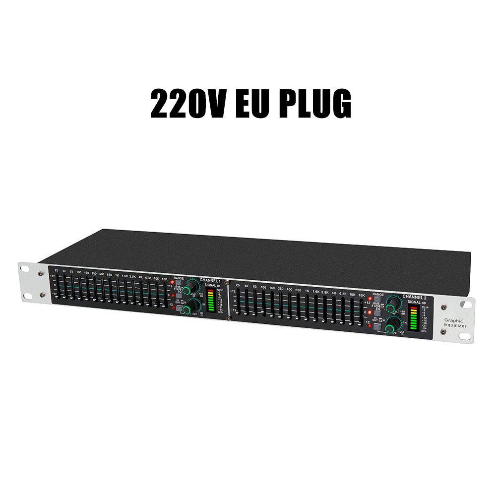 Eq215 Dual 15-Band Graphic Equ - огляд і ціна Audio Music Mixer