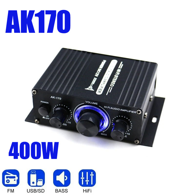 AK170 Mini Digital Power Audio - огляд і ціна Audio Music Generator