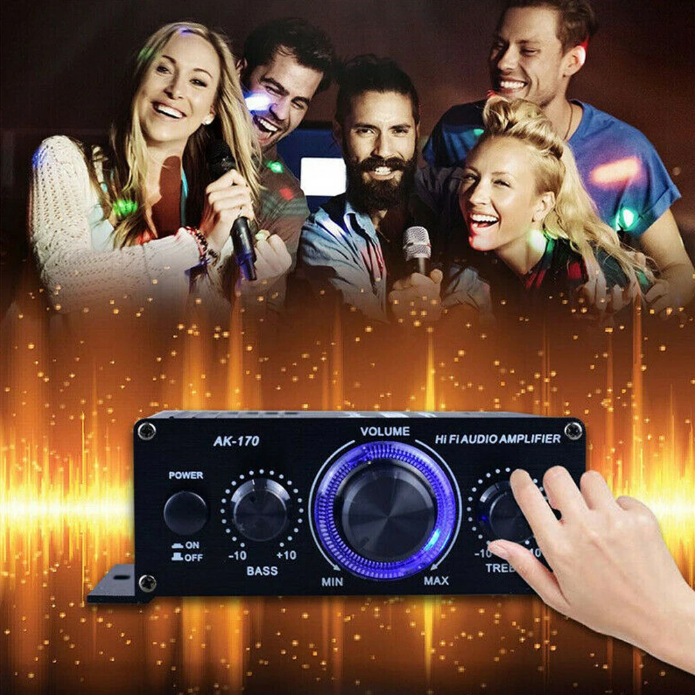 AK170 Mini Digital Power Audio - огляд і ціна Audio Music Generator