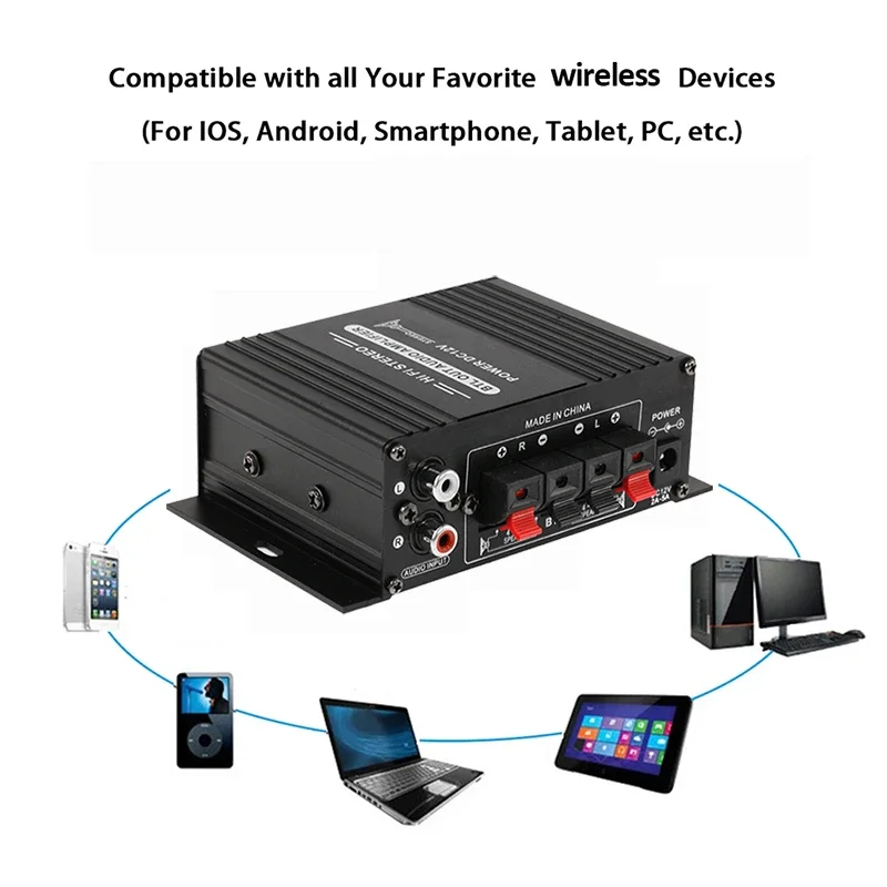 AK170 Mini Digital Power Audio - огляд і ціна Audio Music Generator