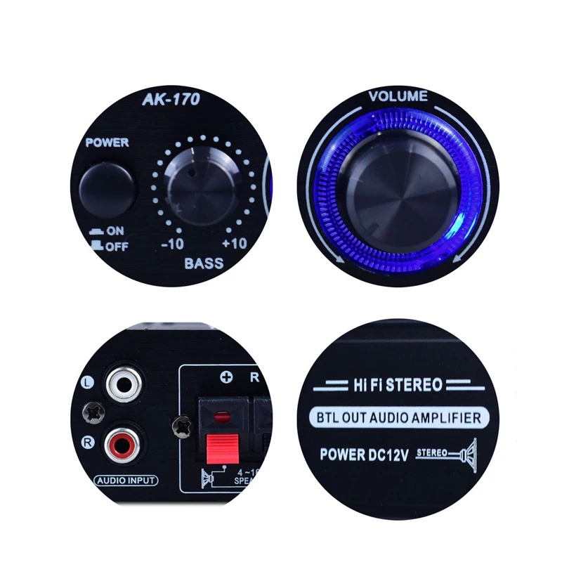 AK170 Mini Digital Power Audio - огляд і ціна Audio Music Generator