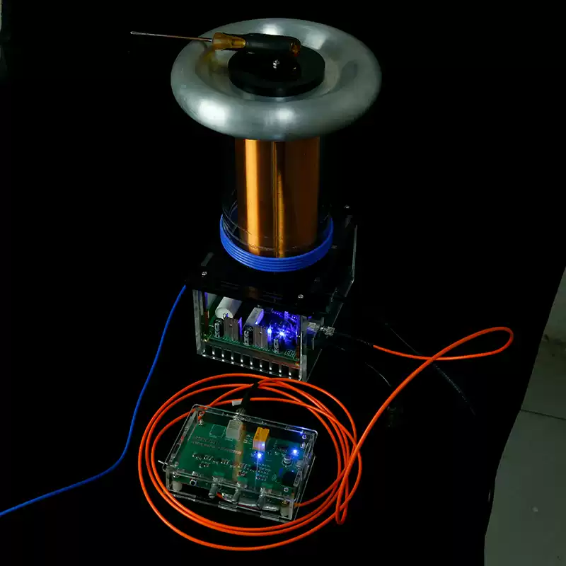 Tesla Coil 220V Portable 1.5kg - огляд і ціна Audio Music Generator
