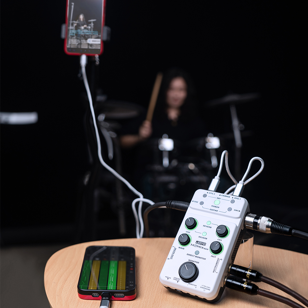 JOYO Audio Mixer MOMIX PRO Sui - огляд і ціна Audio Music Mixer