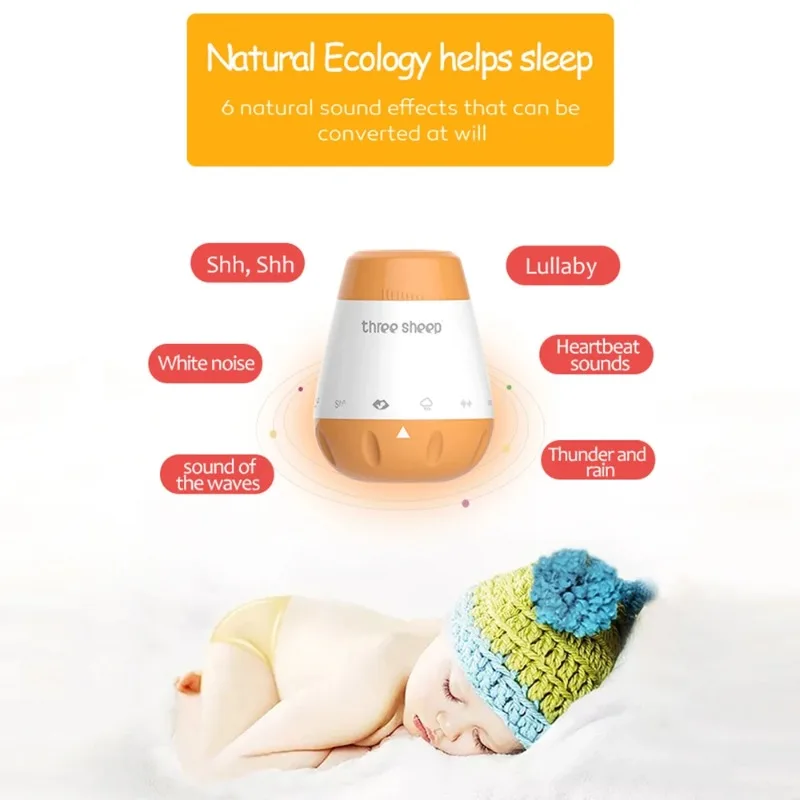 Baby White Noise Machine Smart - огляд і ціна Audio Music Generator