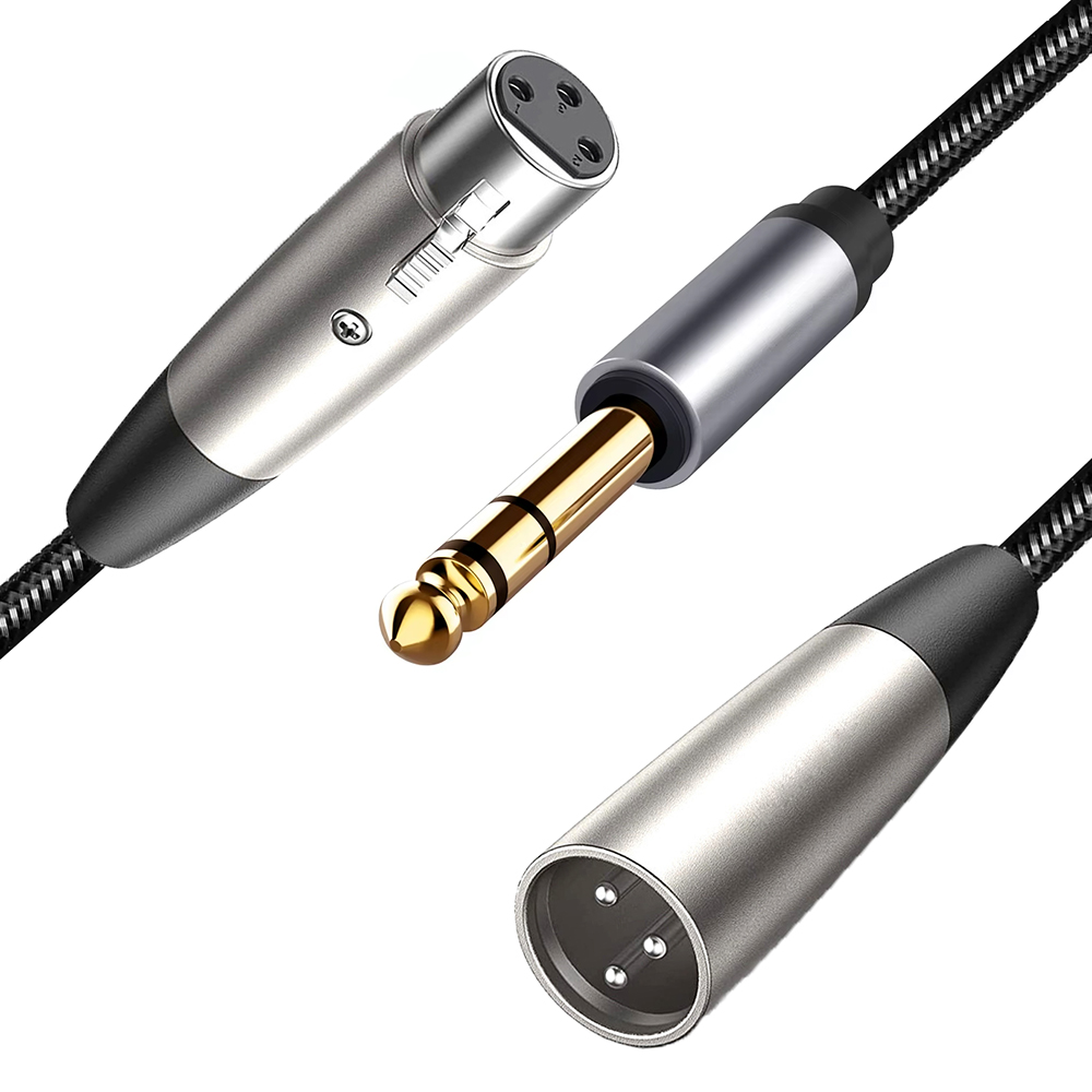 XLR to 1/4 TRS Cable 6.5mm(6.3 - огляд і ціна Audio Music Mixer