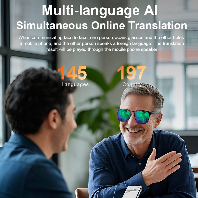 Ai smart bluetooth glasses off - огляд і ціна Audio Music To Video Ai