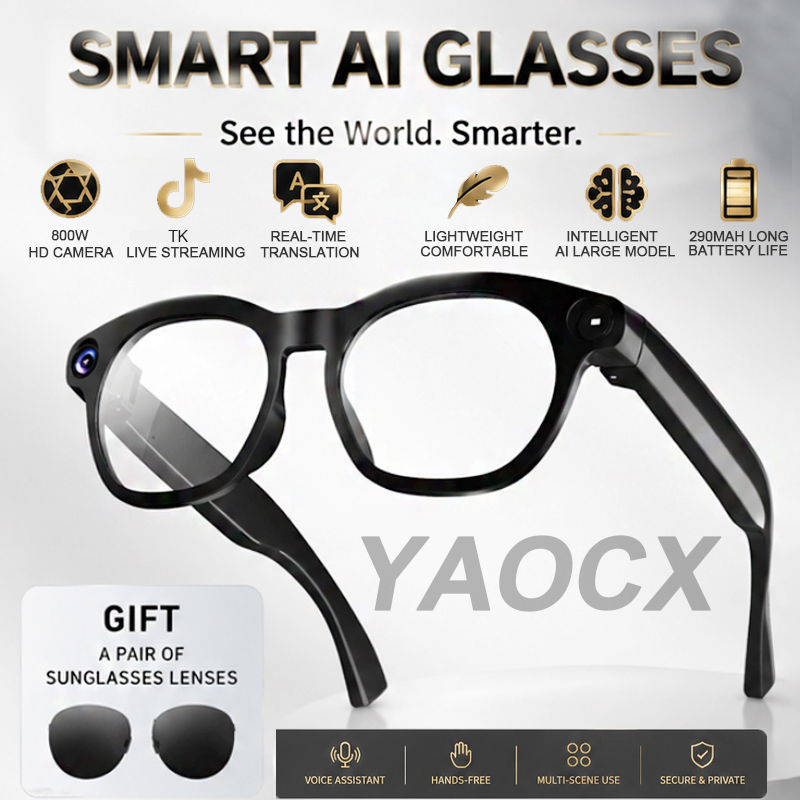2026 Smart Glasses 800W Camera - огляд і ціна Audio Music Online
