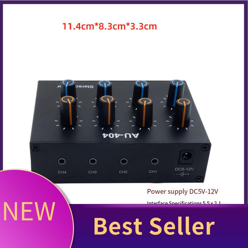 M07K-AU-404 Stereo Sound Four  - огляд і ціна Audio Music Mixer