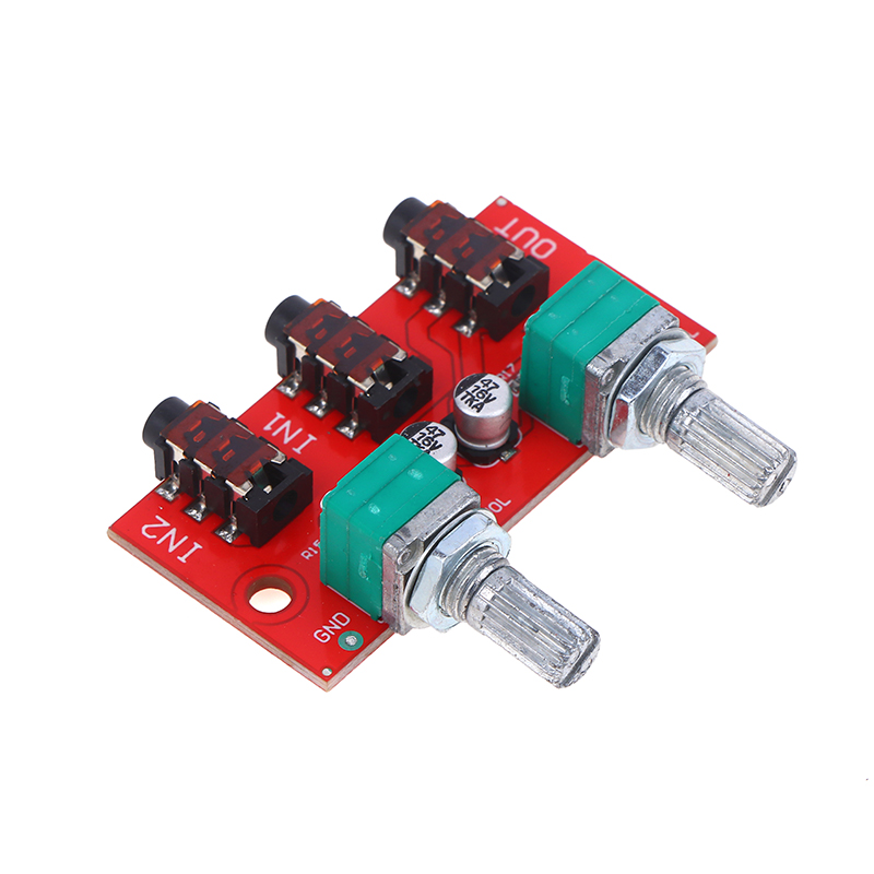 Dual Channel Stereo Passive Au - огляд і ціна Audio Music Mixer