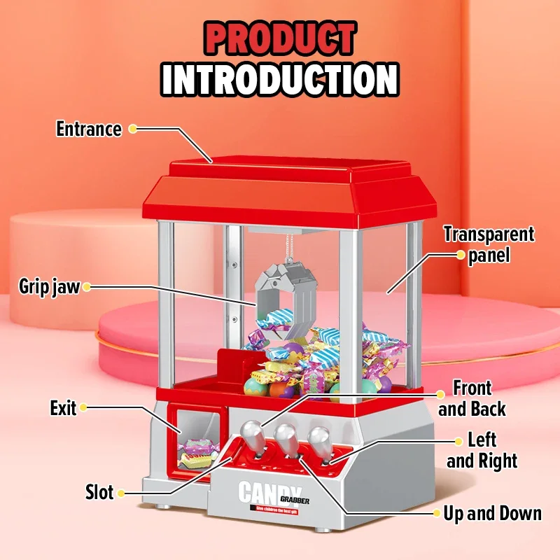 Electronic Claw Machine Candy  - огляд і ціна Audio Music Maker