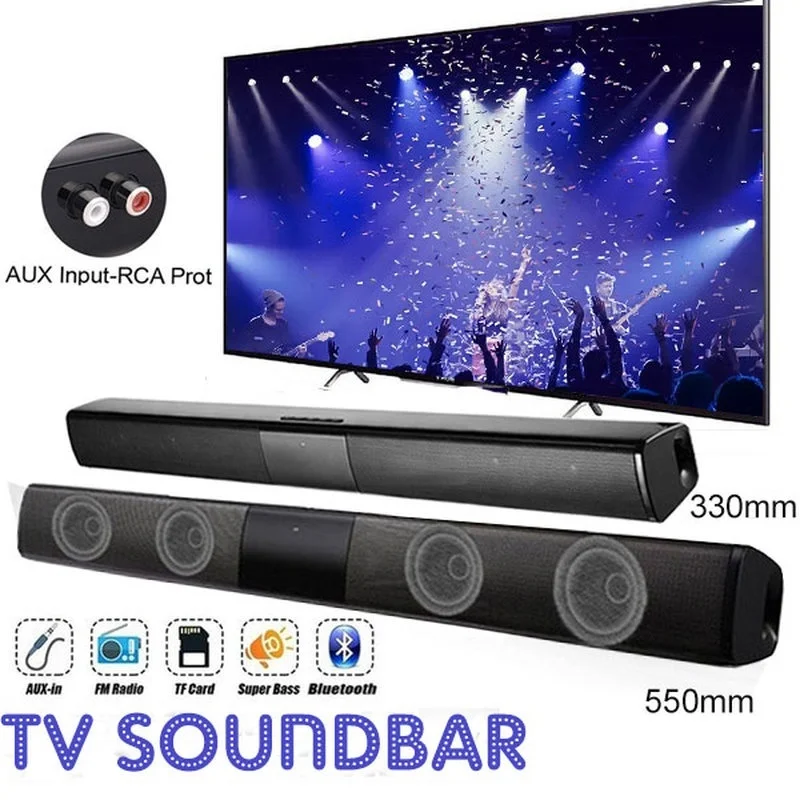 40W High Power Soundbar for TV - огляд і ціна Audio Music Generator