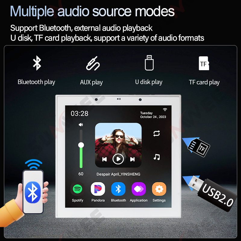 86N Tuya Smart Home Set Androi - огляд і ціна Audio Music Generator