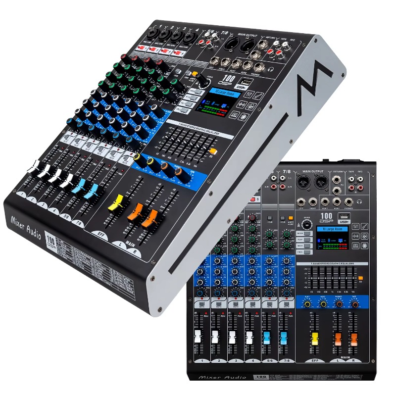 GAX-HLM80 Green Audio 8-channe - огляд і ціна Audio Music Mixer