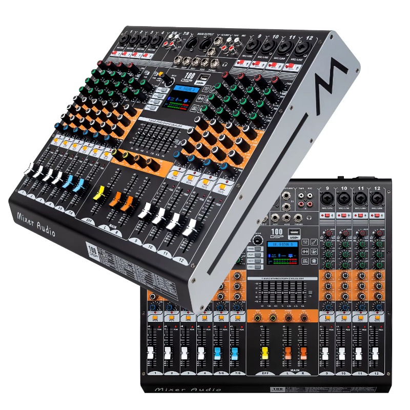 GAX-HLM80 Green Audio 8-channe - огляд і ціна Audio Music Mixer